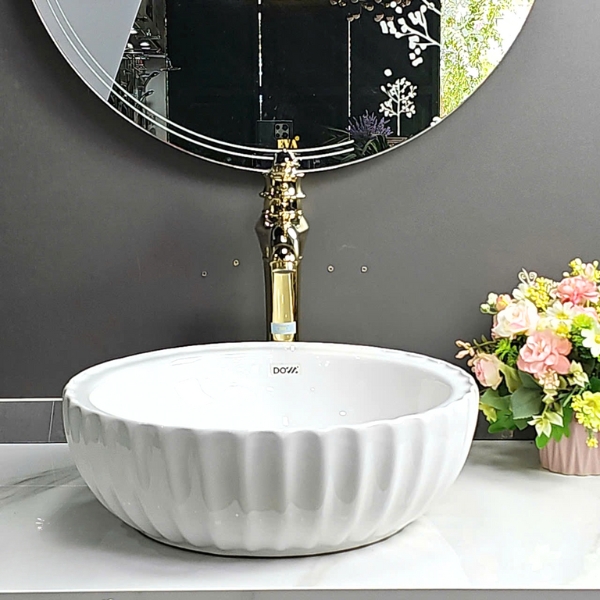 Chậu Rửa Mặt Dương Bàn D8379W