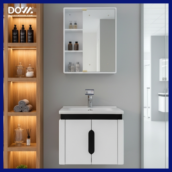 Bộ Tủ Chậu Lavabo TC6004
